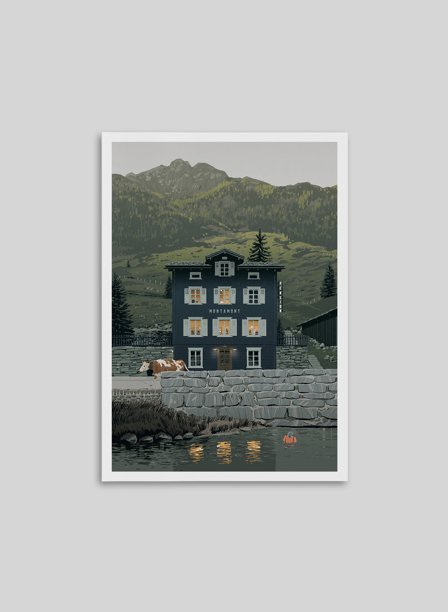 Postcard Set – Alpine Grüße