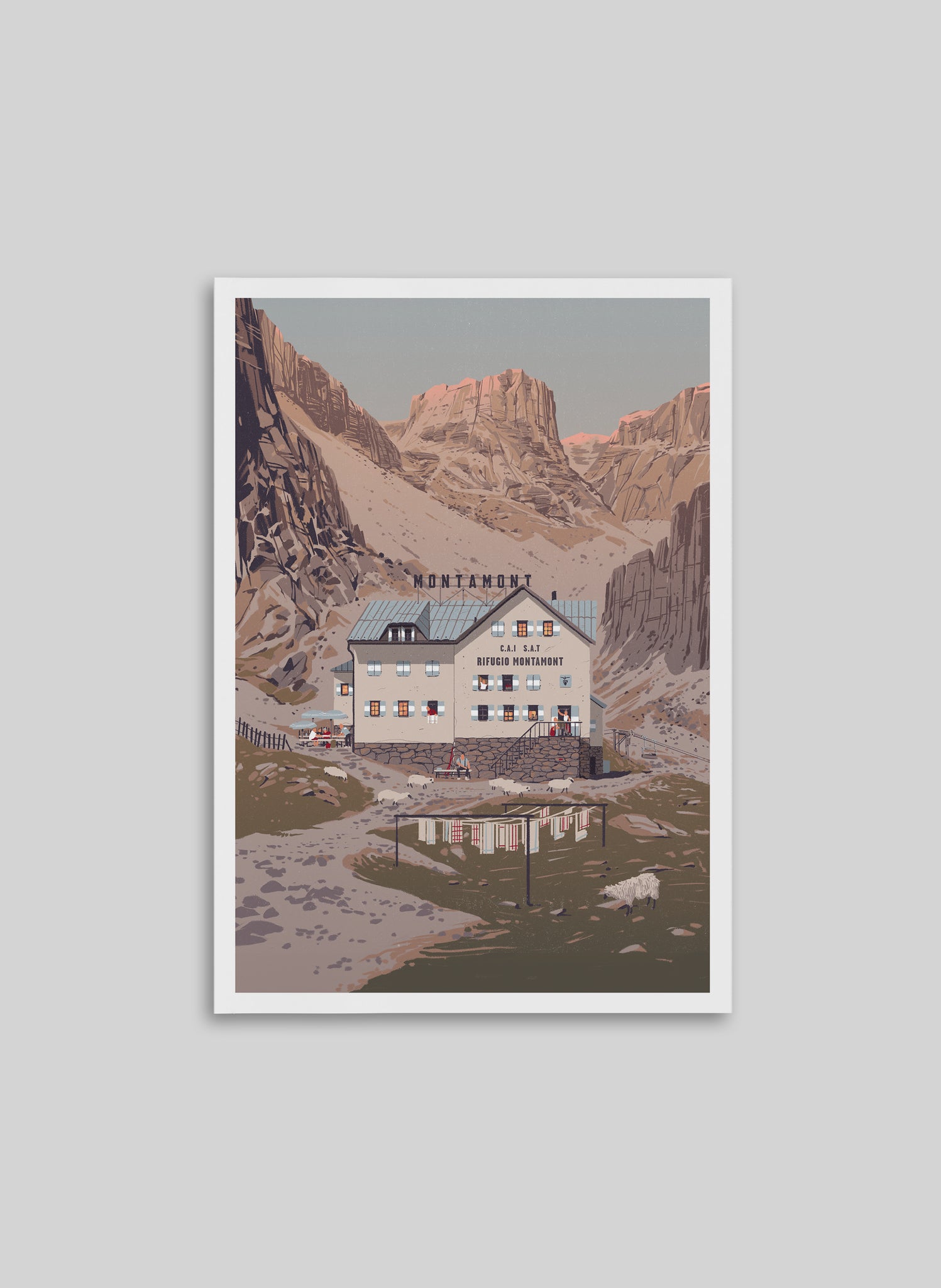 Postcard Set – Alpine Grüße